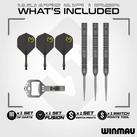 Winmau Michael van Gerwen Signature Edition Switch Point 90% – lotki do darta