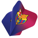 FC Barcelona Official Licensed BARÇA Dart Flights No2 Std Shaded with Crest