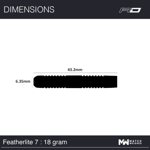 RedDragon FEATHERLITE 7 85% 18g RedDragon FEATHERLITE 7 85% 18g