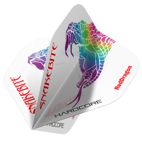 RedDragon PETER WRIGHT SNAKE DESIGN WHITE HARDCORE STANDARD RedDragon PETER WRIGHT SNAKE DESIGN WHITE HARDCORE STANDARD