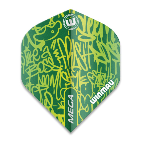 Winmau Mega Standard Green Winmau Mega Standard Green