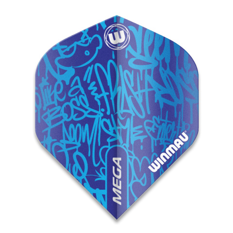 Winmau Mega Standard Blue Winmau Mega Standard Blue