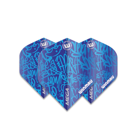 Winmau Mega Standard Blue Winmau Mega Standard Blue