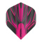 Winmau Prism Alpha Black & Pink