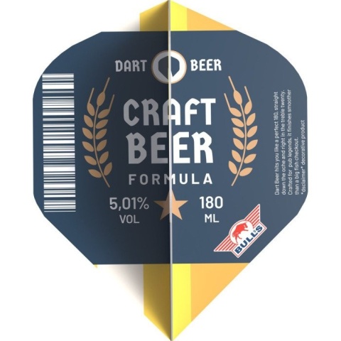 Bull's Design 100 Beer Craft No.2 – piórka do lotek