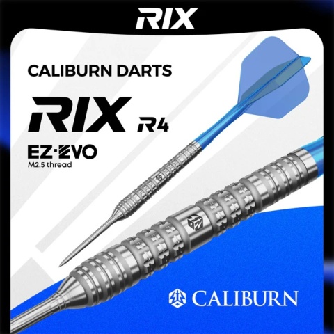 Caliburn RIX R4 EZ-EVO 90% – steel tip darts 22g