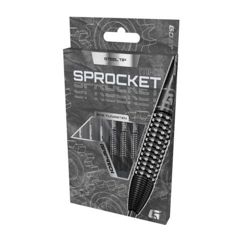 GOAT Sprocket MKIII Bomb 90% – steel tip darts (22g/24g/26g/28g)