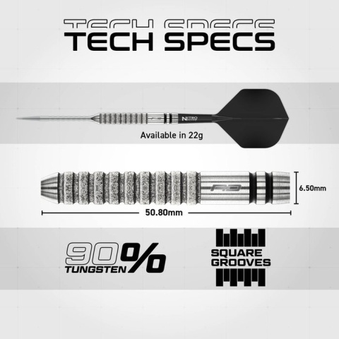 Gian van Veen Tour Edition Switch Points 90% – lotki steel tip