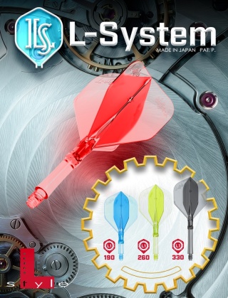 L-System Clear Red – zintegrowany zestaw lotki (L1 Standard)