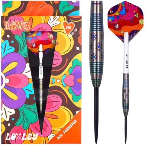 Loxley Woodstock "Love" – lotki steel tip (21g)