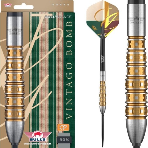 Bull's Vintago Bomb CP 90% – steel tip darts