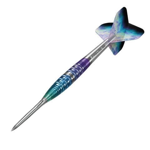 Precise 180 Northern Lights 90% – steel tip darts