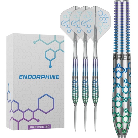 Precise 180 Endorphine 90% – šipky steel tip 23g