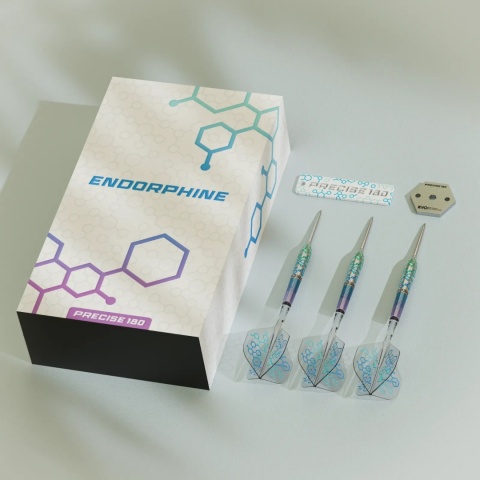 Precise 180 Endorphine 90% – šipky steel tip 23g