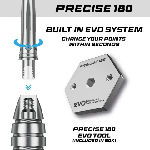 Precise 180 Bela "Double Dipper" 90% – lotki steel tip