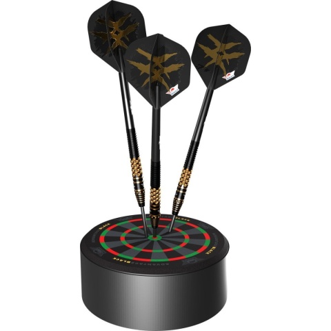 Bull's Advantage Black Mini Dartboard Display - stojak na lotki