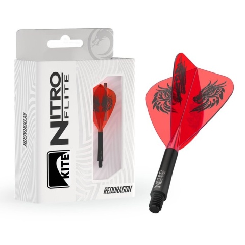 Red Dragon Nitro Flite System Jonny Clayton Kite – piórka do darta