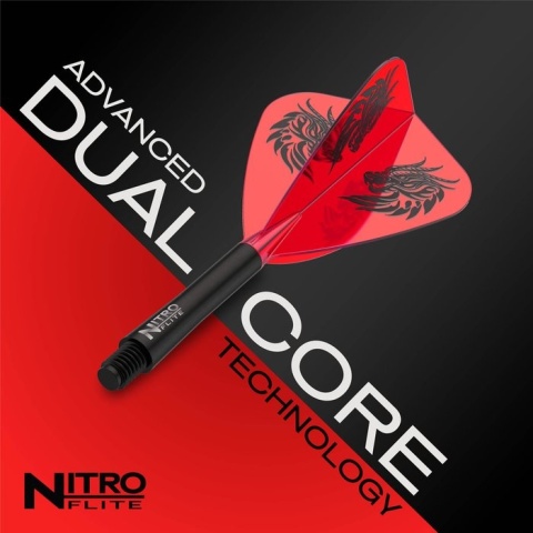Red Dragon Nitro Flite System Jonny Clayton Kite – piórka do darta