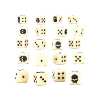 Warhammer Dice – komplet 20 kości do gry (12mm)