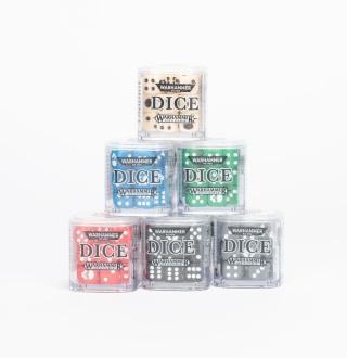 Citadel 12mm Dice Set – komplet 20 kości w pojemniku (6 kolorów)