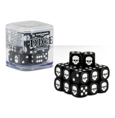 Citadel 12mm Dice Set – komplet 20 kości w pojemniku (6 kolorów)