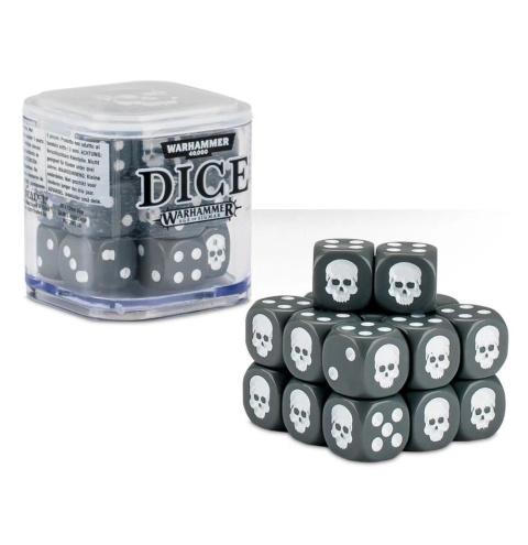 Citadel 12mm Dice Set – komplet 20 kości w pojemniku (6 kolorów)