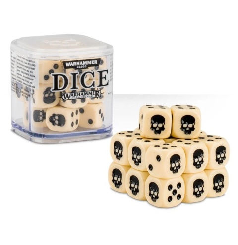 Citadel 12mm Dice Set – komplet 20 kości w pojemniku (6 kolorów)