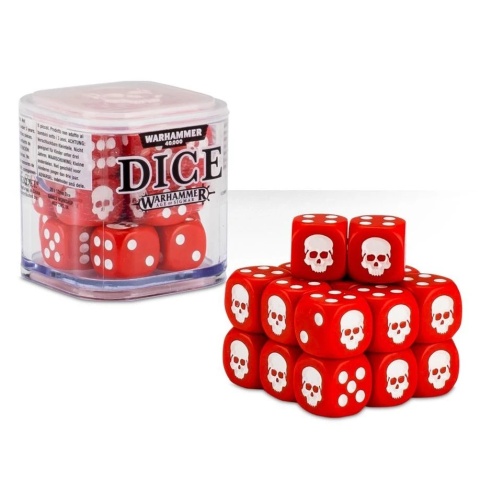 Citadel 12mm Dice Set – komplet 20 kości w pojemniku (6 kolorów)