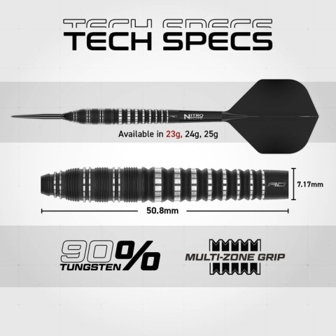 Red Dragon Sable Black Torpedo Switch Point 90% (23g/24g/25g)