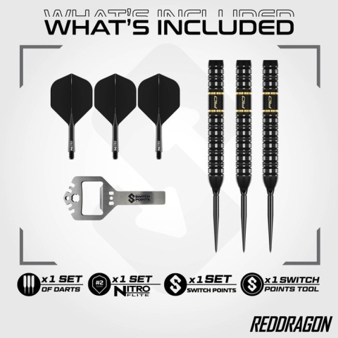 Red Dragon Ascend Parallel Switch Points 90% – lotki steel tip (22g / 23g / 24g)