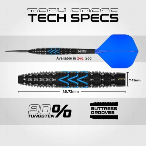 Red Dragon Amp Torpedo Switch Points 90% – lotki steel tip (24g / 26g)