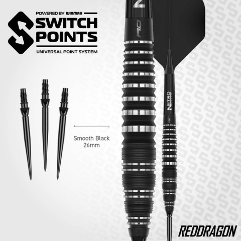 Red Dragon Sable Black Bomb Switch Point 90% (22g/24g/26g)