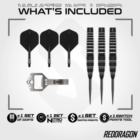 Red Dragon Sable Black Bomb Switch Point 90% (22g/24g/26g)