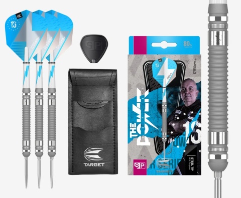 Target Phil Taylor The Power Series Silver SP – lotki steel tip (23g/24g)