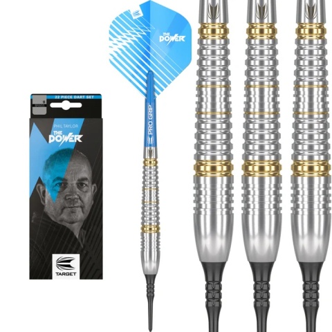 Target Raymond Van Barneveld RVB Brass – sipky soft tip 18g