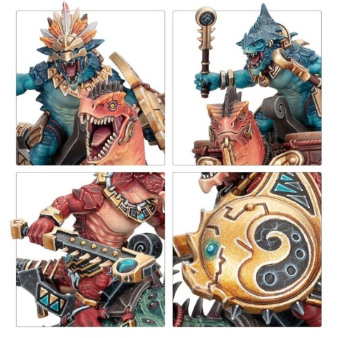 Warhammer Age of Sigmar: Seraphon – Aggradon Lancers