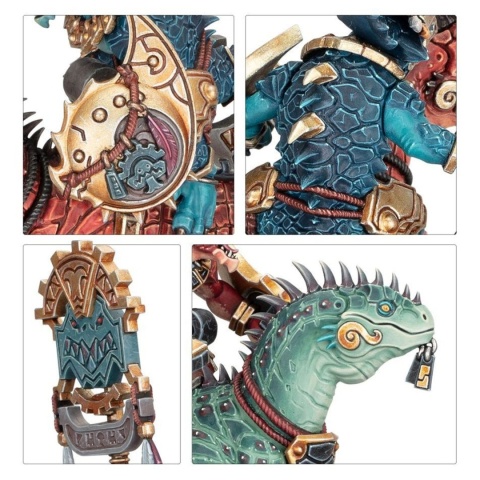 Warhammer Age of Sigmar: Seraphon – Aggradon Lancers