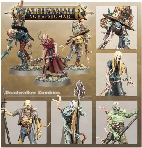 Warhammer Age of Sigmar: Soulblight Gravelords – Deadwalker Zombies