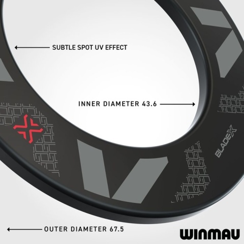 Winmau Blade X Surround – ochraniacz ściany do tarczy