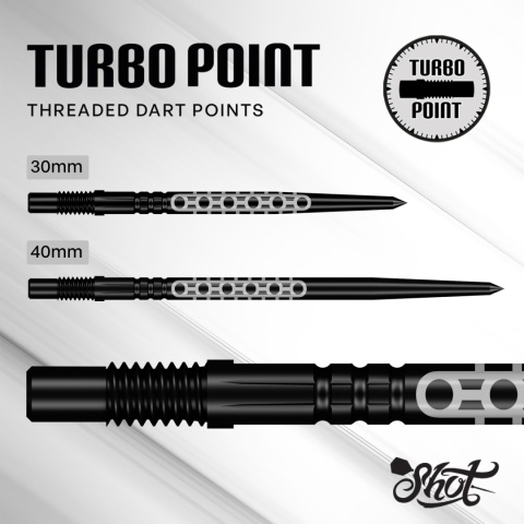 Hroty TURBO STEEL TIP DART POINTS 2026