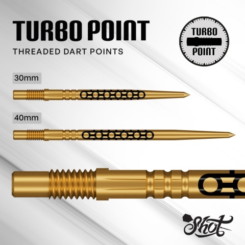 Hroty TURBO STEEL TIP DART POINTS 2026