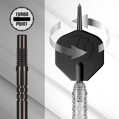 Hroty TURBO STEEL TIP DART POINTS 2026