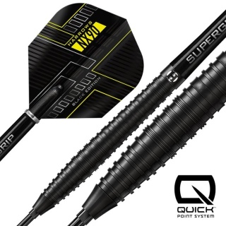 Harrows NX90 Black Quick Point 90% - Lotki do Darta