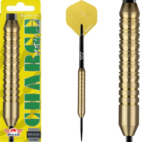 Lotki Bull's Charge Yellow Brass Steeltip 22g