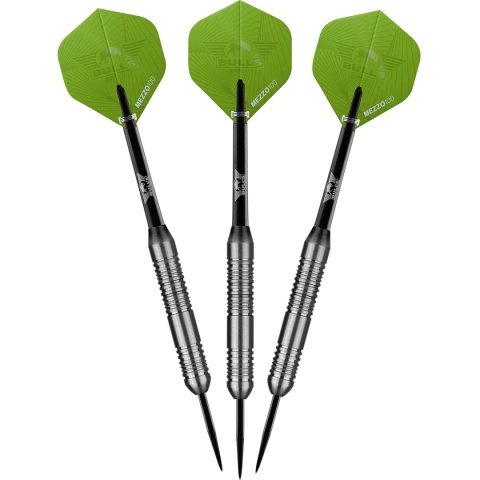 Šipky Bull's Charge Green Stainless Steel 24g