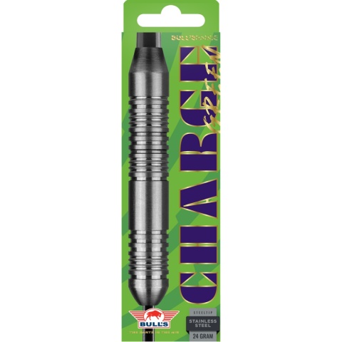 Šipky Bull's Charge Green Stainless Steel 24g