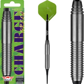 Lotki miękkie Bull's Softtip Charge Green Stainless Steel 18g