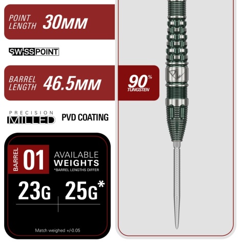 Lotki steel PRIME SERIES PW GEN3 90% 23g/25g SP 2026