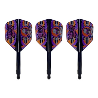 Piórka Condor AXE Stowe Buntz "Neon Nightmare 3" No6 (Small)