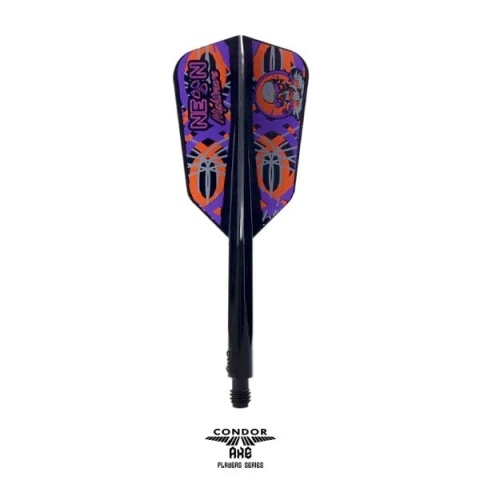 Piórka Condor AXE Stowe Buntz "Neon Nightmare 3" Slim Black